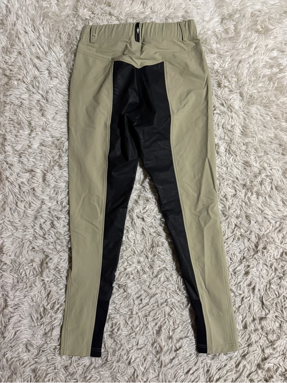 Women’s Small Tan Kerrits Full Seat Horseback Riding Tights Breeches. Good Cond. - Picture 4 of 6